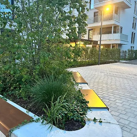 Moderne Erdgeschosswohnung Apartman Augsburg